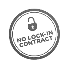 iTracking Asia does not lock customers with long term contracts.